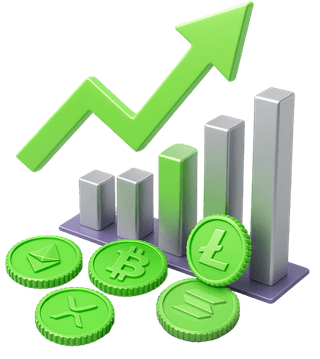 Interfaccia della piattaforma di crypto trading Faggio Rentivo con panoramica del prodotto